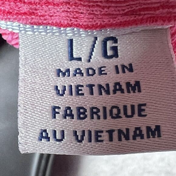 Tommy Bahama Polo Shirt Islandzone Supima Men Size Large L Pink Short Sleeve - Picture 11 of 12